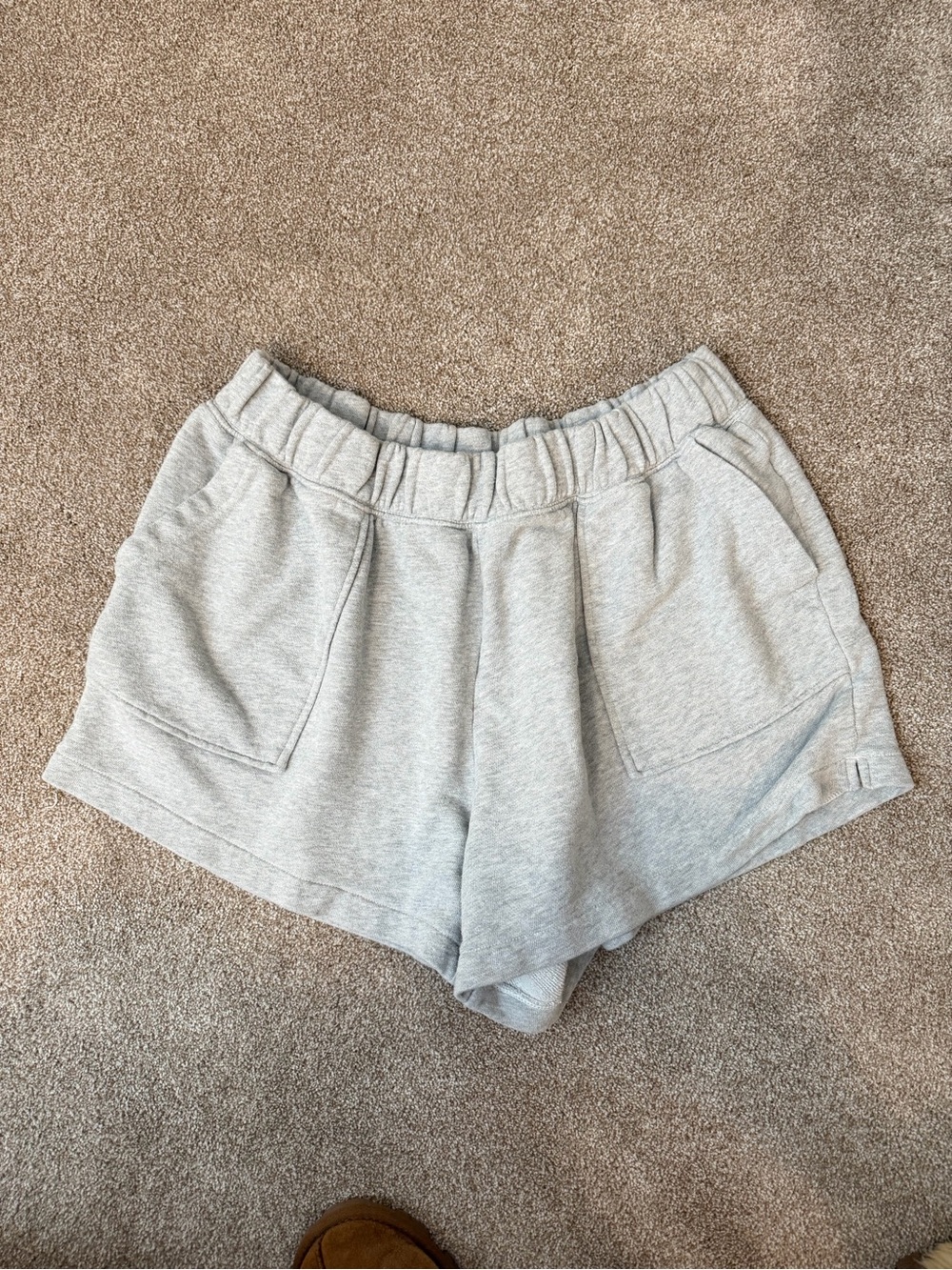 Aerie Go-To fleece shorts
